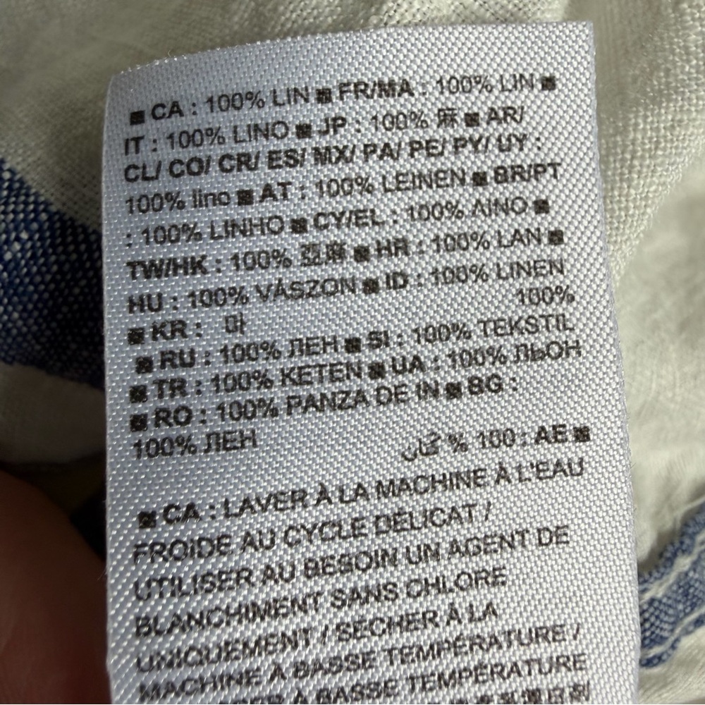 Gap Linen Boyfriend Button Down - image 6